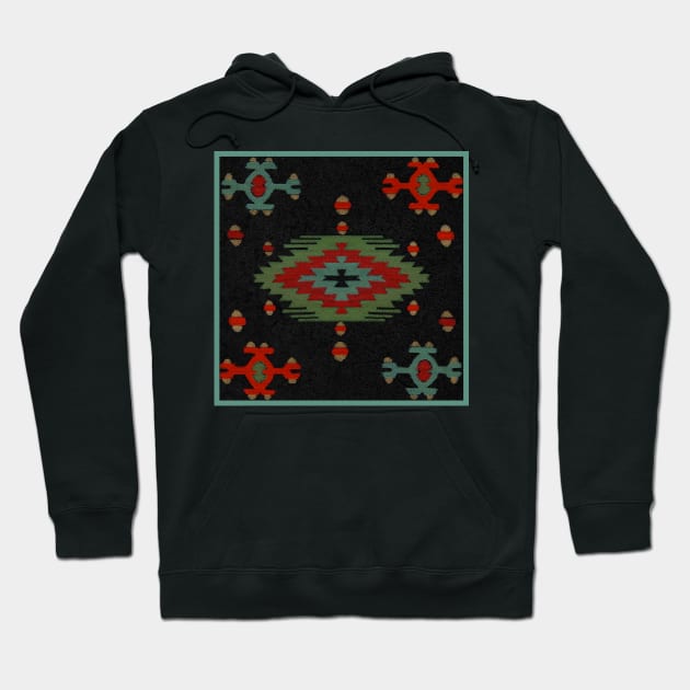 Aztec Design Hoodie by JoolyA